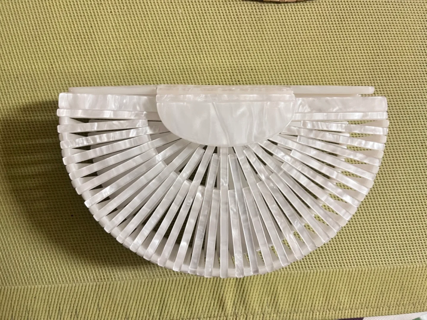 Cult Gaia Ark style Handbag - White thumbnail