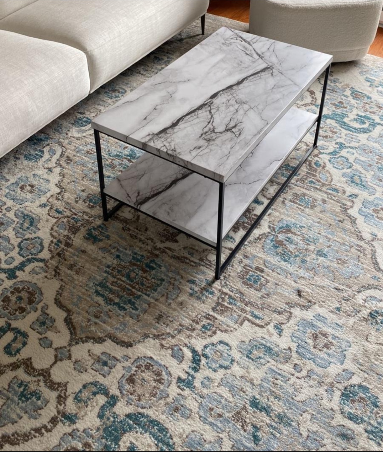 8x11 cream Persian rug - photo 2