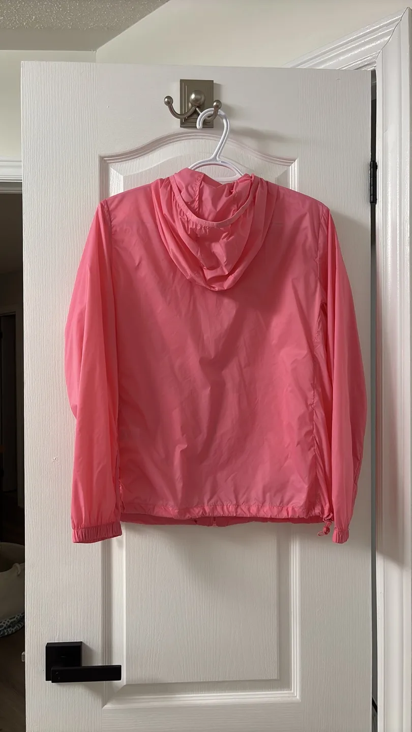 New women Pink Windbreaker Jacket size M image indicator(2)