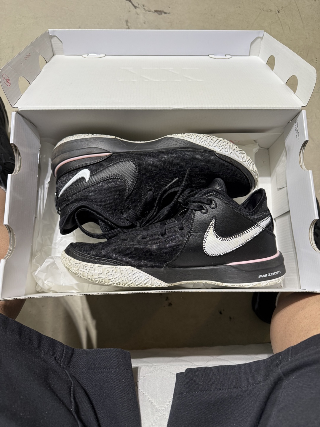 Nike Zoom Lebron Nxt Gen Black/White Size 11.5 - photo 2
