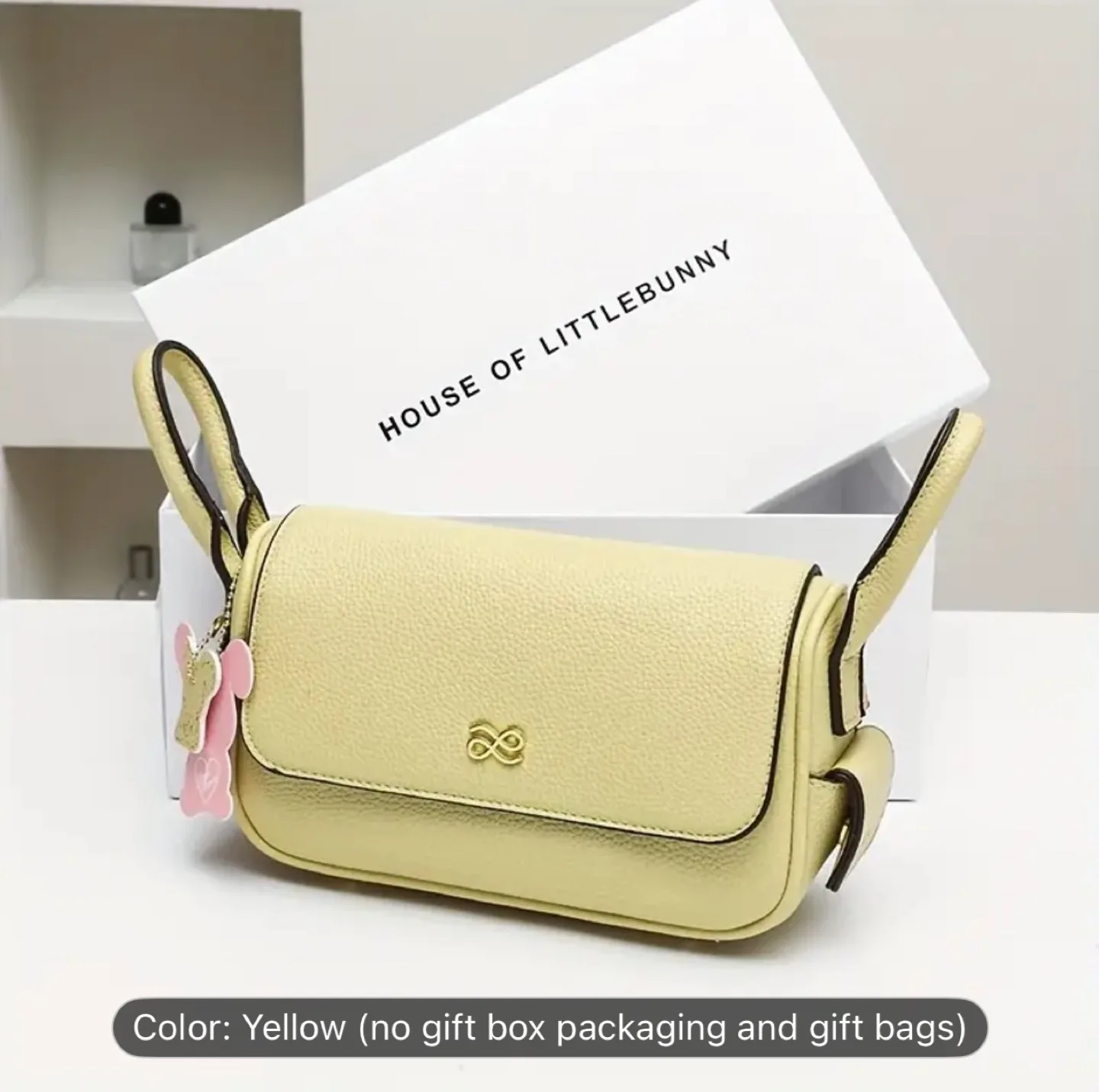 Women’s Shoulder/Crossbody Bag, Yellow Mini thumbnail