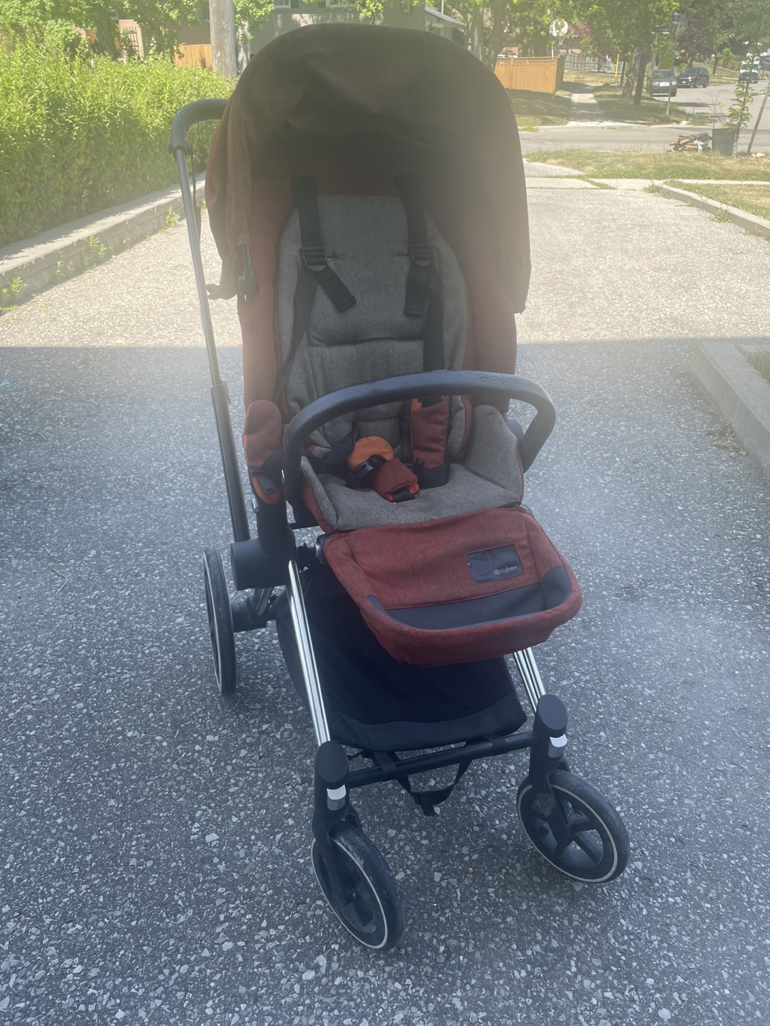Cybex Mios Stroller - Burgundy Colour