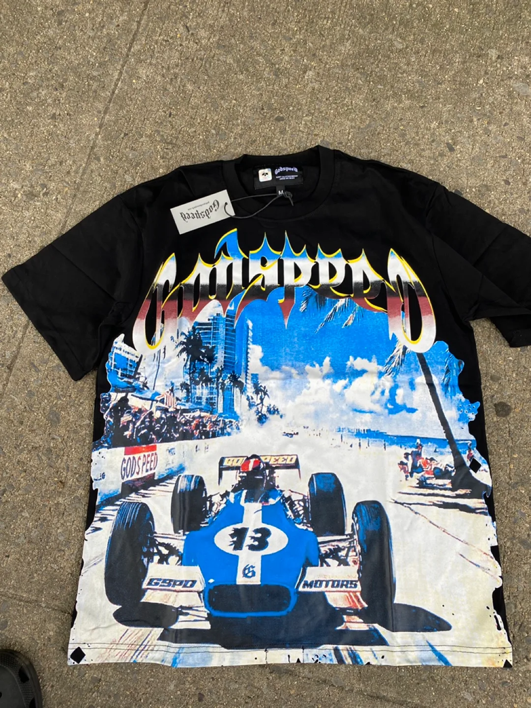 Godspeed Black Graphic T-Shirt - Size M thumbnail