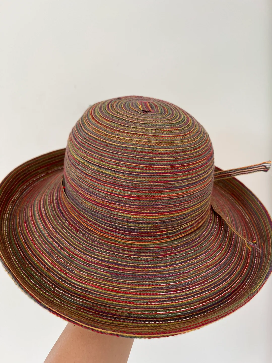 Striped sun hat thumbnail