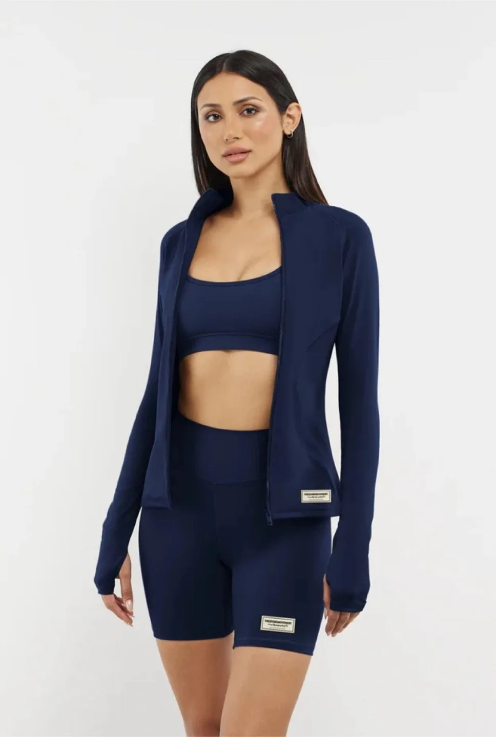 Navy Athletic Zip Jacket from The Giving Movement (Dubai) thumbnail