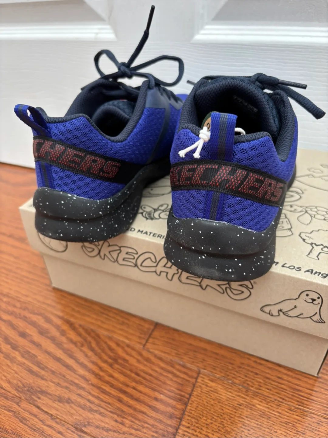 Skechers blue running shoes image indicator(3)