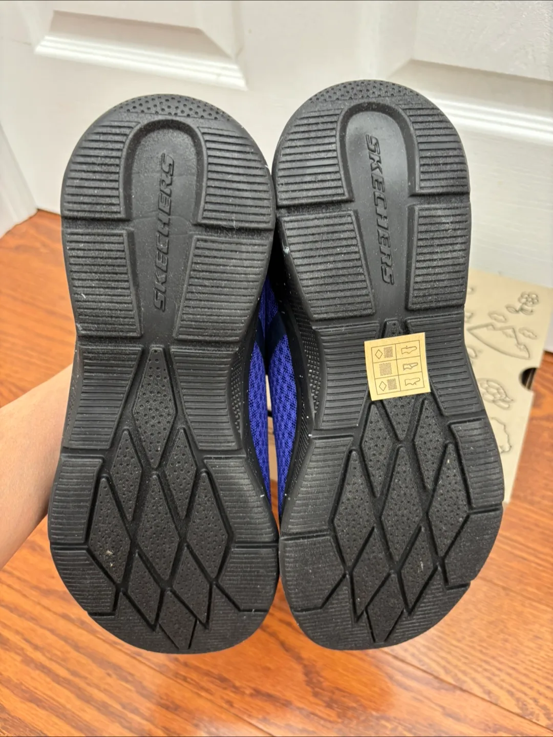 Skechers blue running shoes image indicator(4)