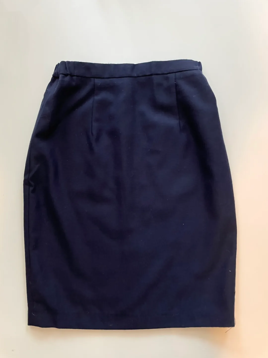 Navy Blue Pencil Skirt (S) image indicator(2)