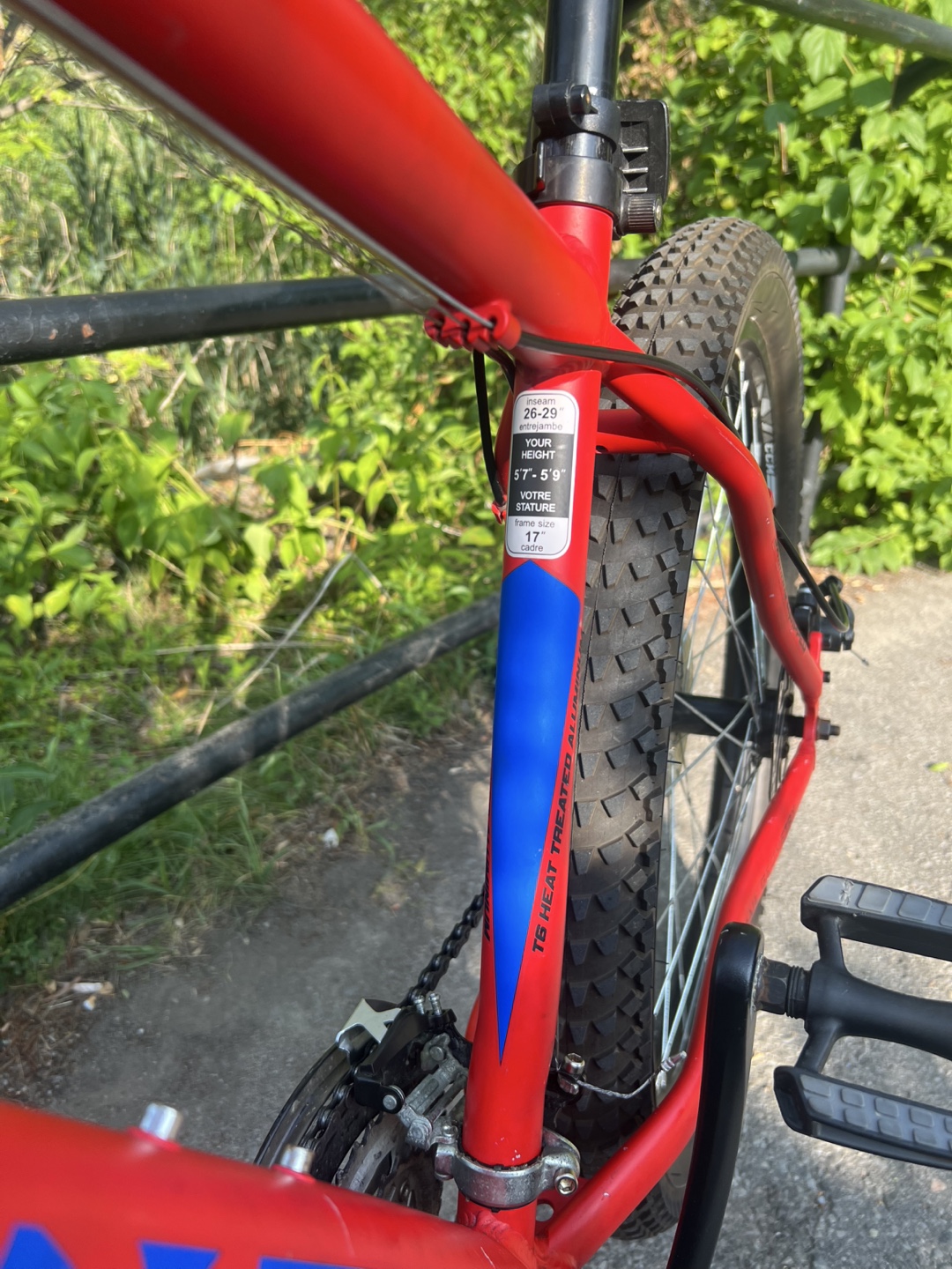 CCM Trailhead Bike - Red, 17 inch - photo 5