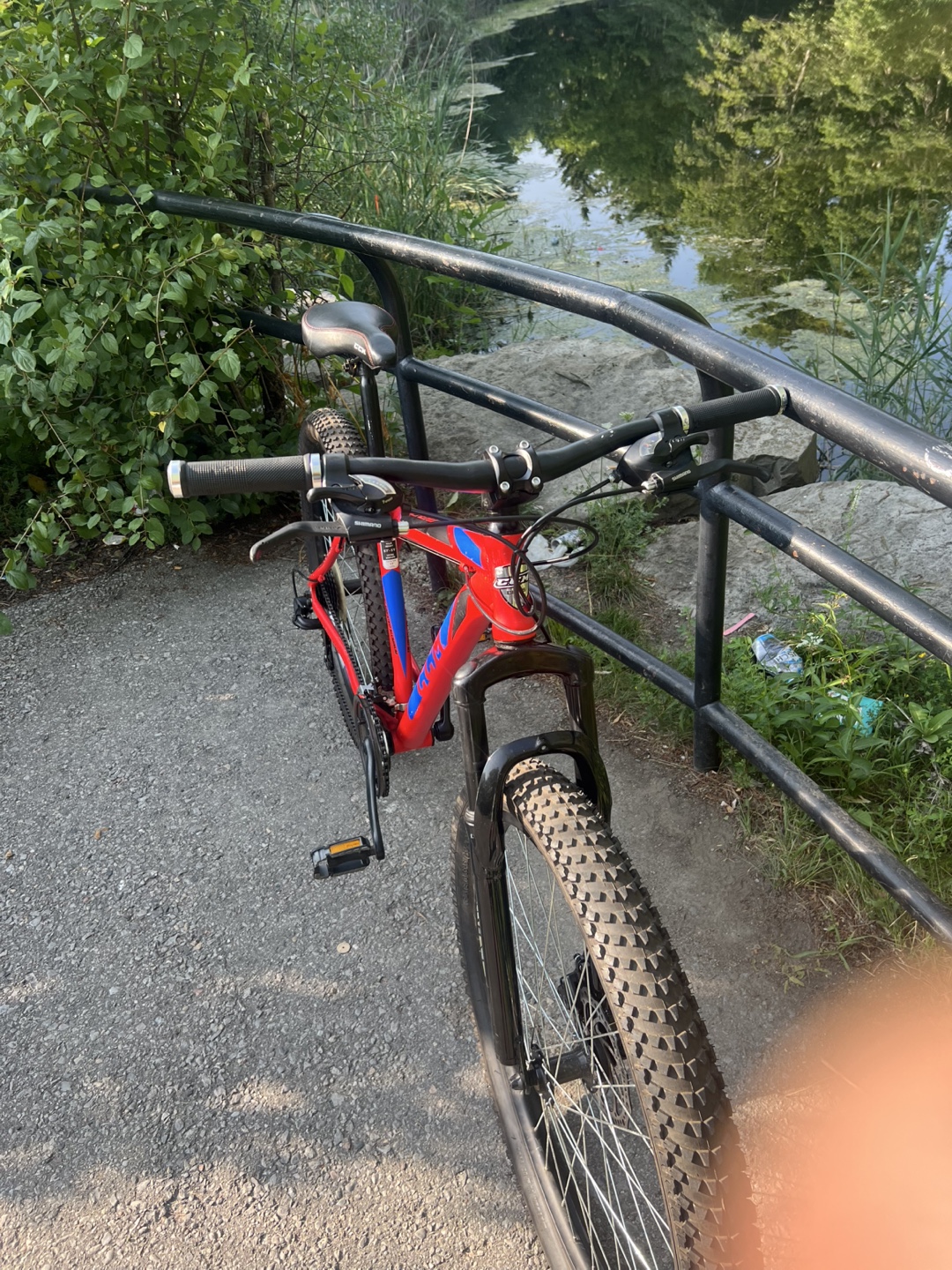 CCM Trailhead Bike - Red, 17 inch