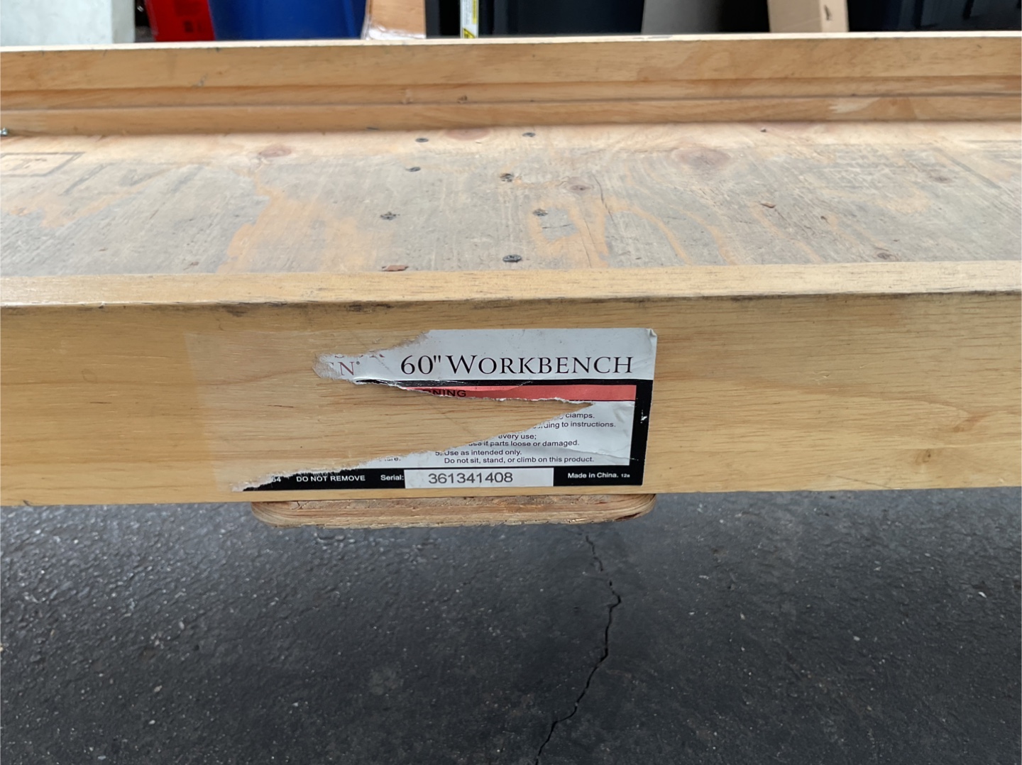 PITTSBURGH 60" Workbench - photo 5