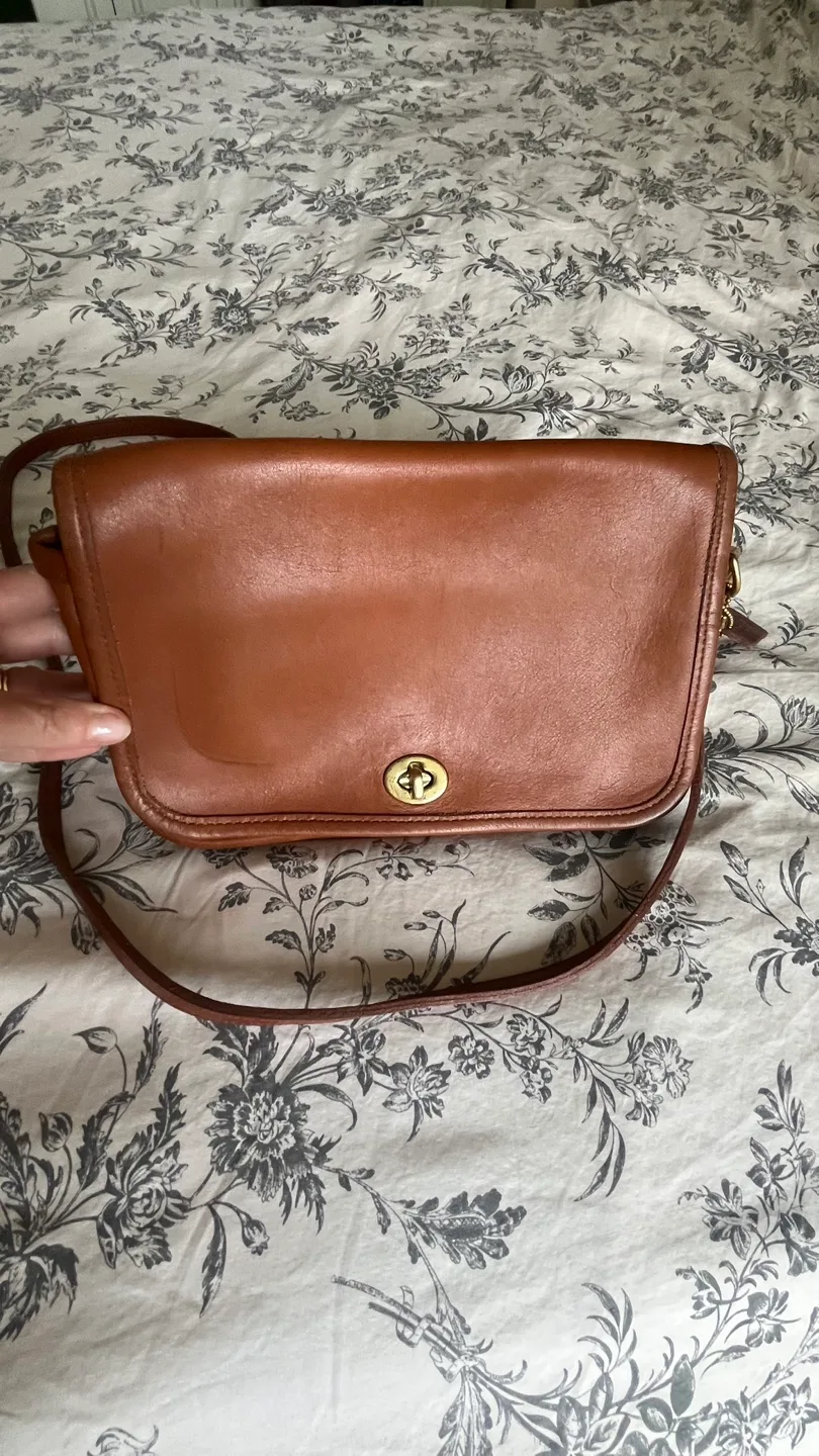 Coach Leather Crossbody Bag thumbnail
