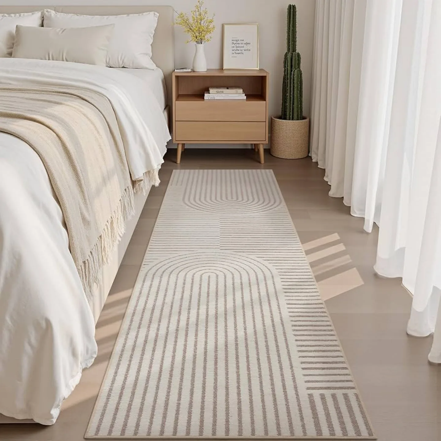 New Boho Area Rug 2x8Feet Runner Rug thumbnail