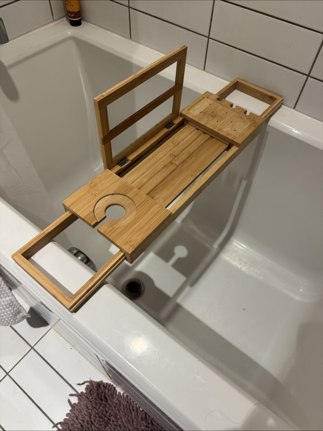 Bamboo Bathtub Caddy Tray