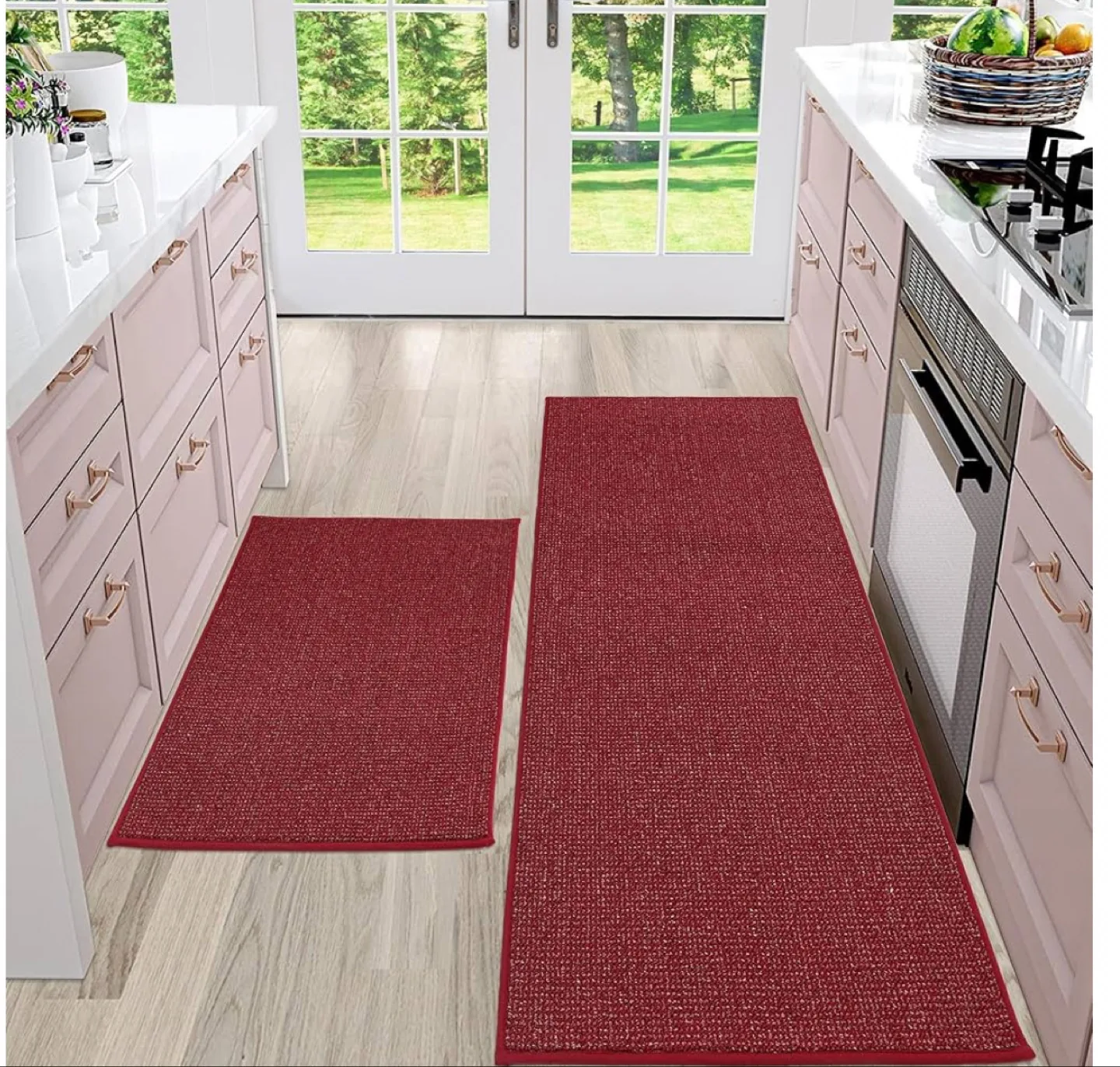 New BEQHAUSE Kitchen Rugs and Mats 2PCS- 20"x32"+20"x48" thumbnail