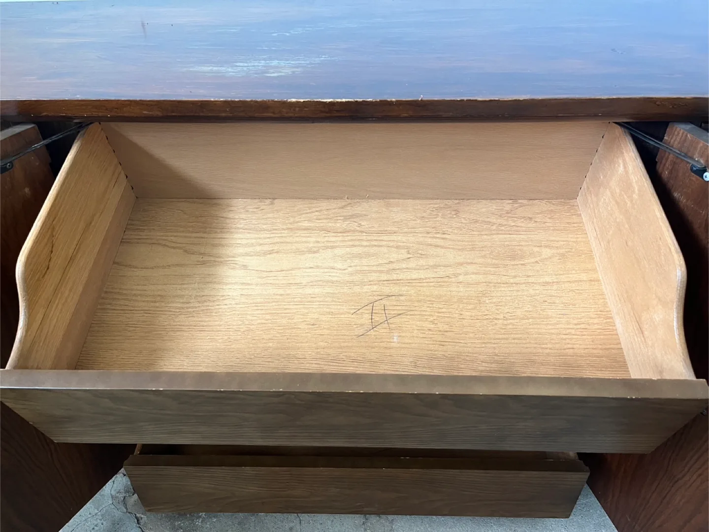 Vintage Wooden Dresser with 9 Drawers! image indicator(3)