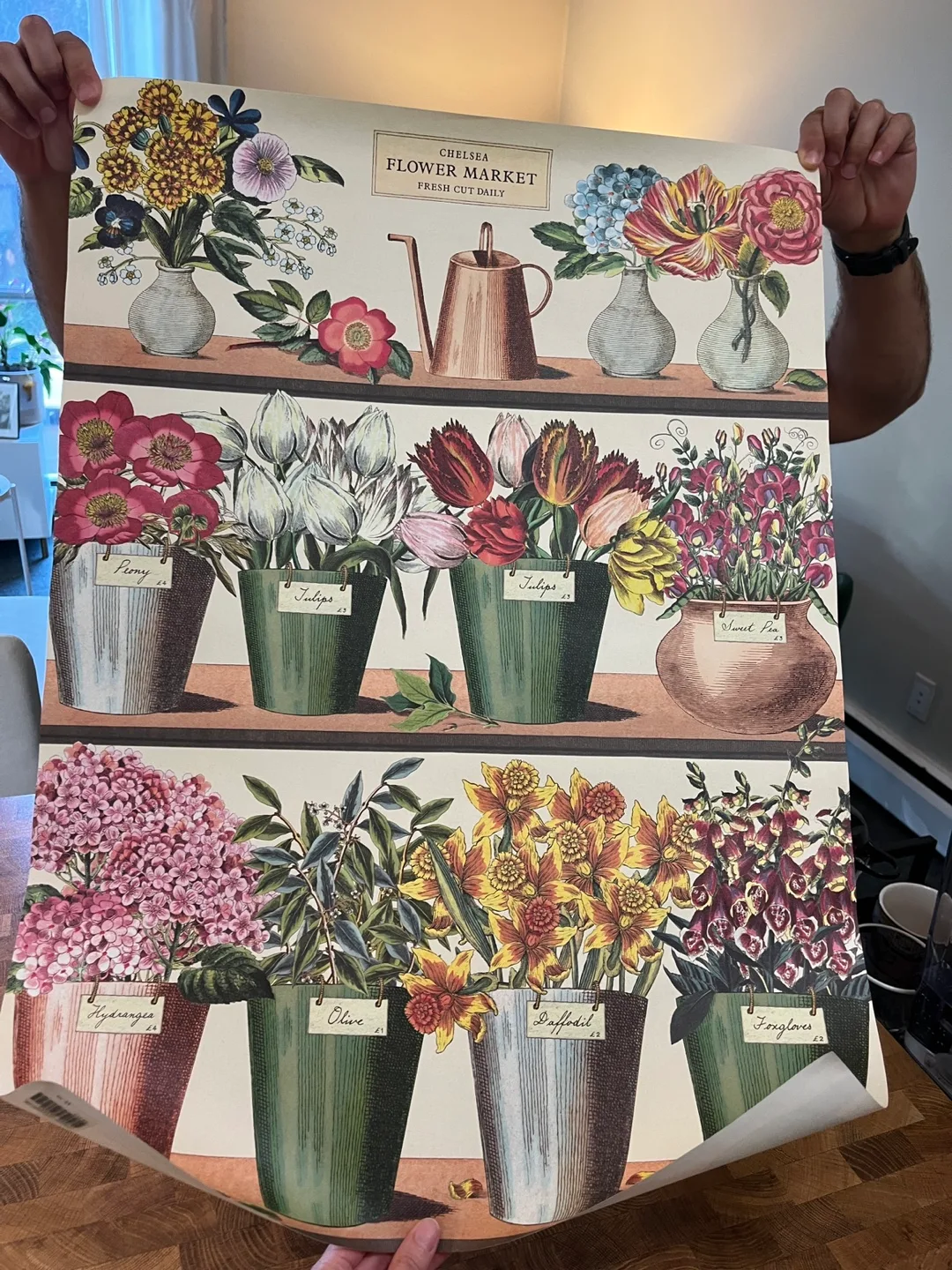 Chelsea Flower Market Print thumbnail