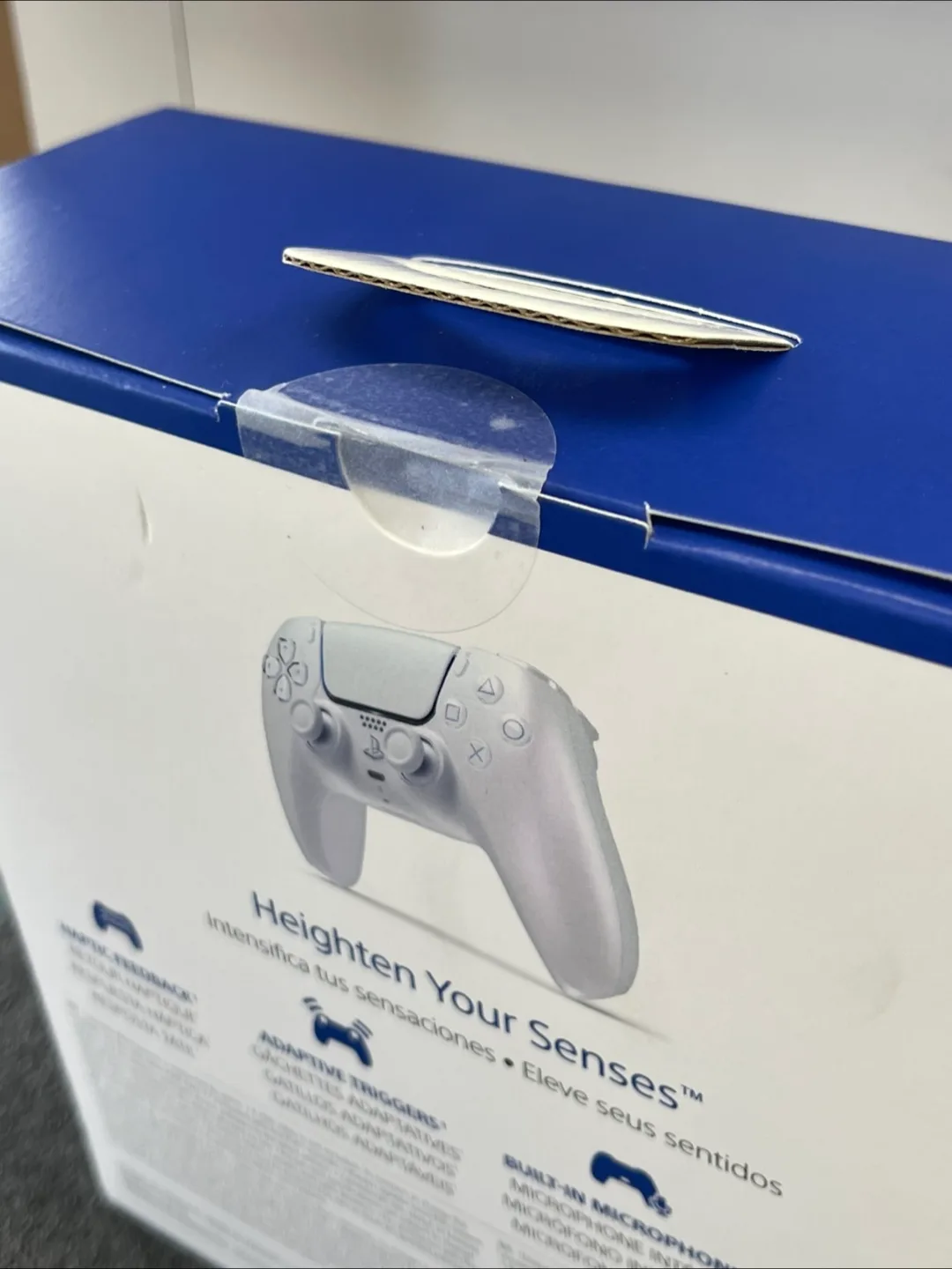 New PlayStation 5 DualSense Wireless Controller Chroma Pearl image indicator(6)