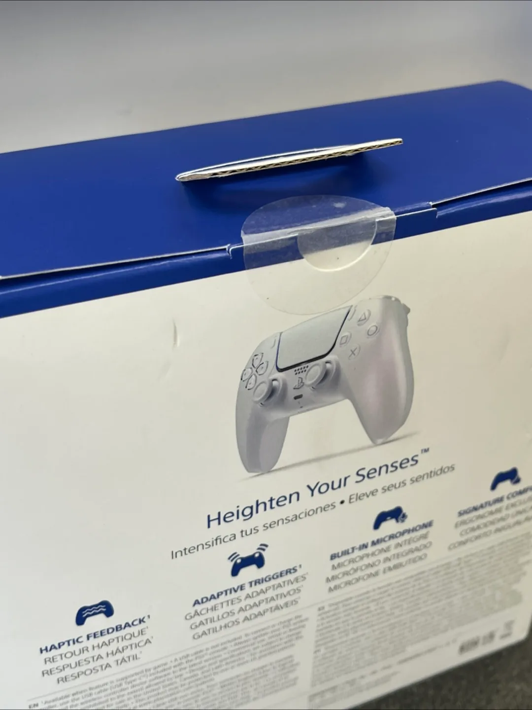 New PlayStation 5 DualSense Wireless Controller Chroma Pearl image indicator(5)