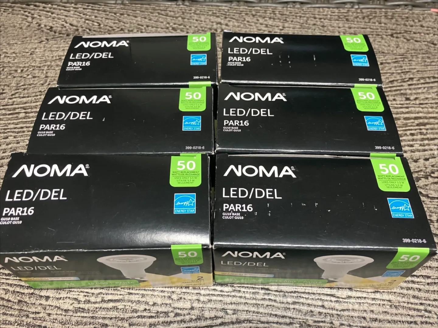 12 NOMA LED GU10 BULBS thumbnail