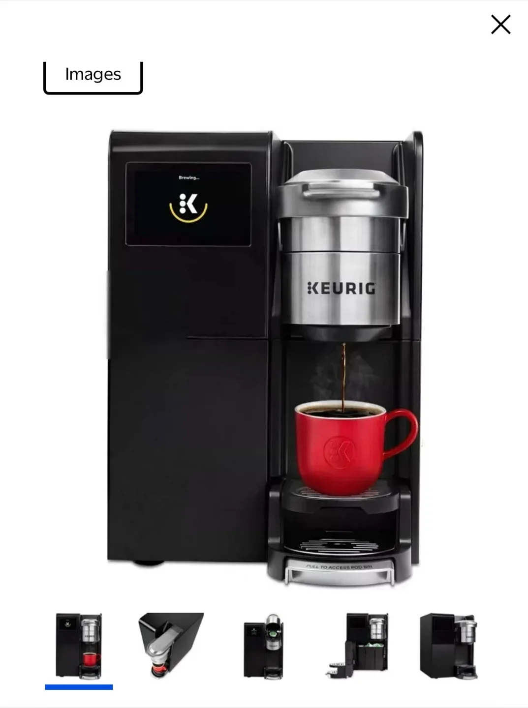 Keurig K-3500 Commercial Maker Capsule Coffee Machine thumbnail