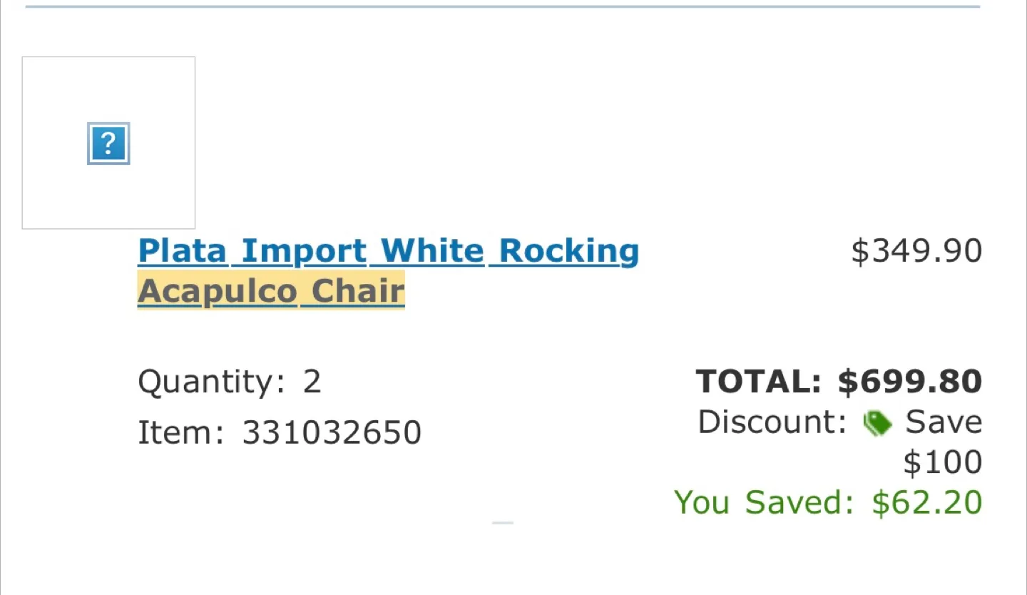 Acapulco Rocking chairs-make offer for 1 or both! image indicator(3)