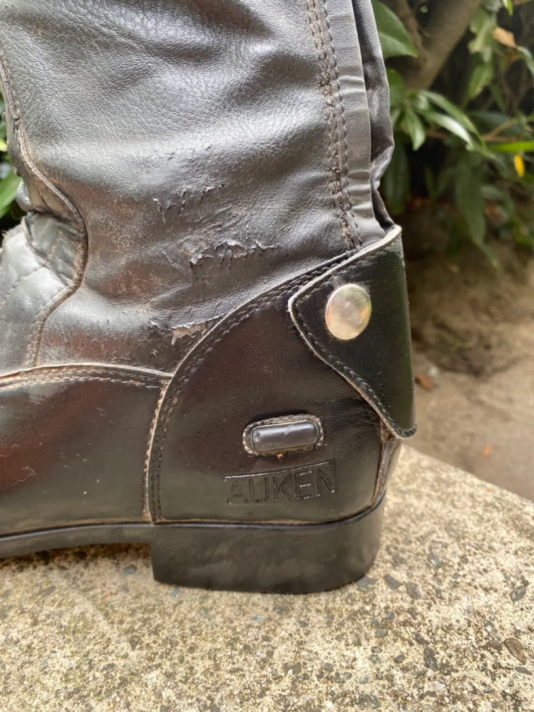 Auken Riding Boots Size 7 image indicator(5)