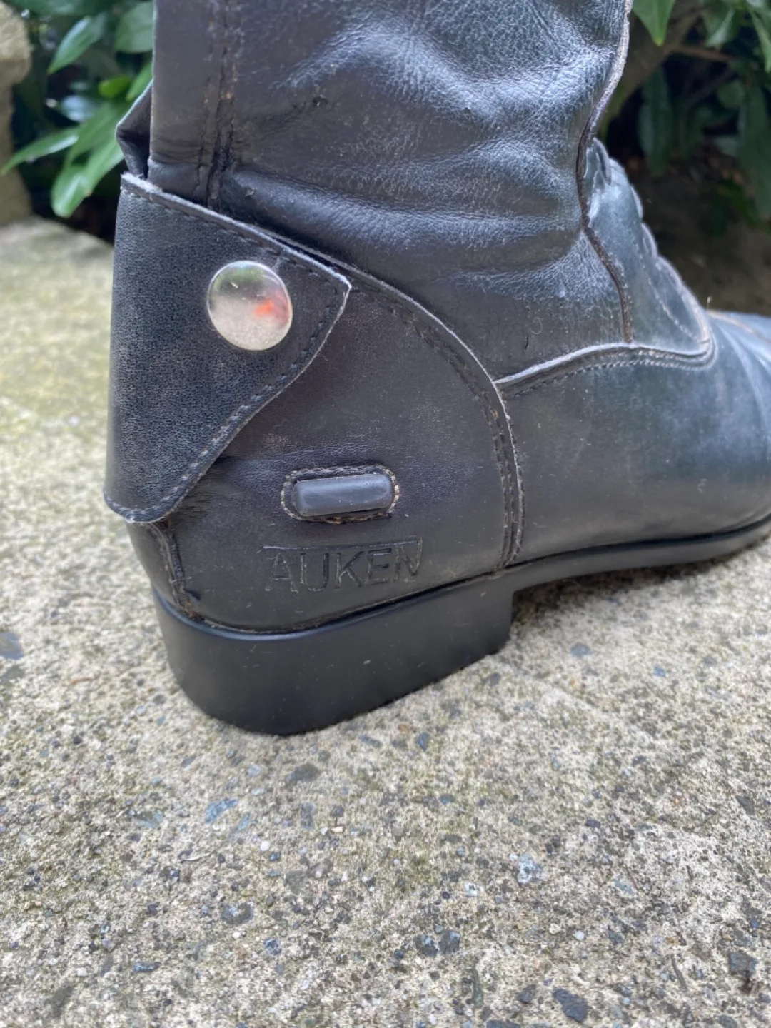 Auken Riding Boots Size 7 image indicator(4)
