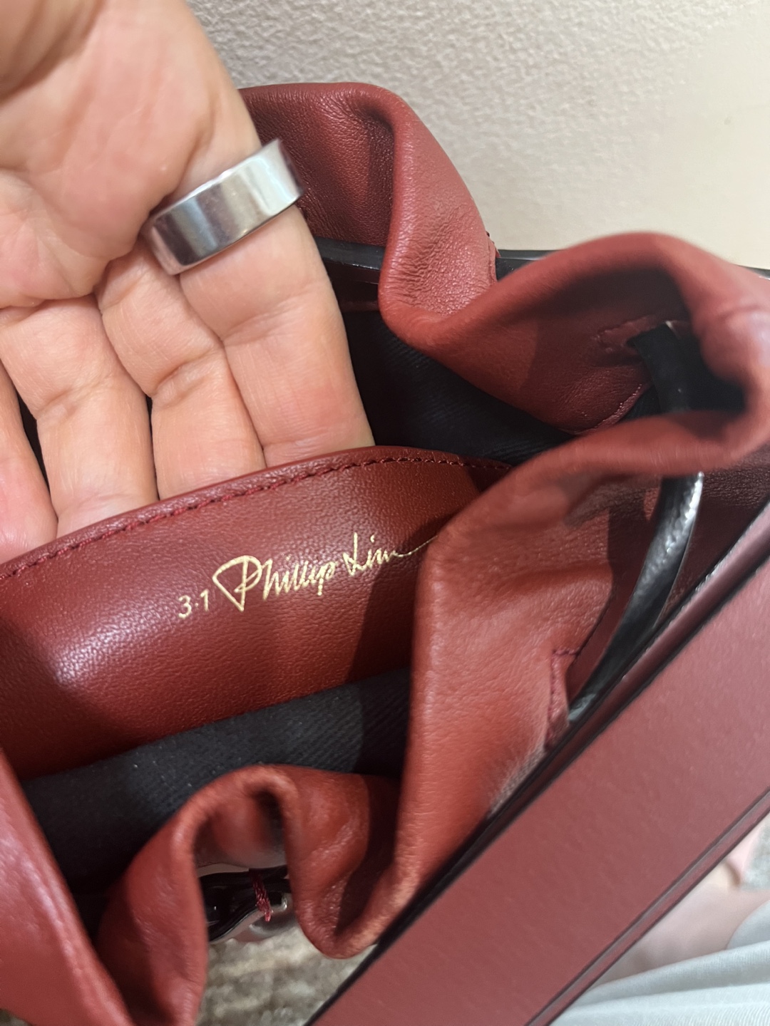 3.1 Phillip Lim Leather Bucket Bag - photo 4