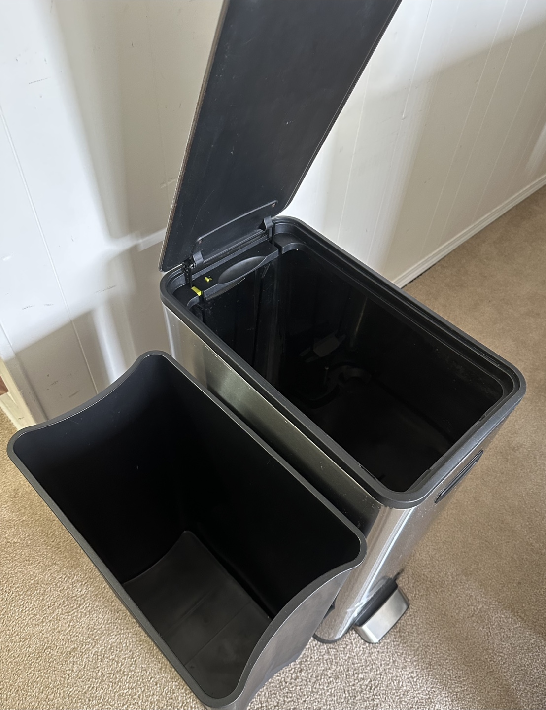 45L Stainless Steel Step Trash Can - photo 5
