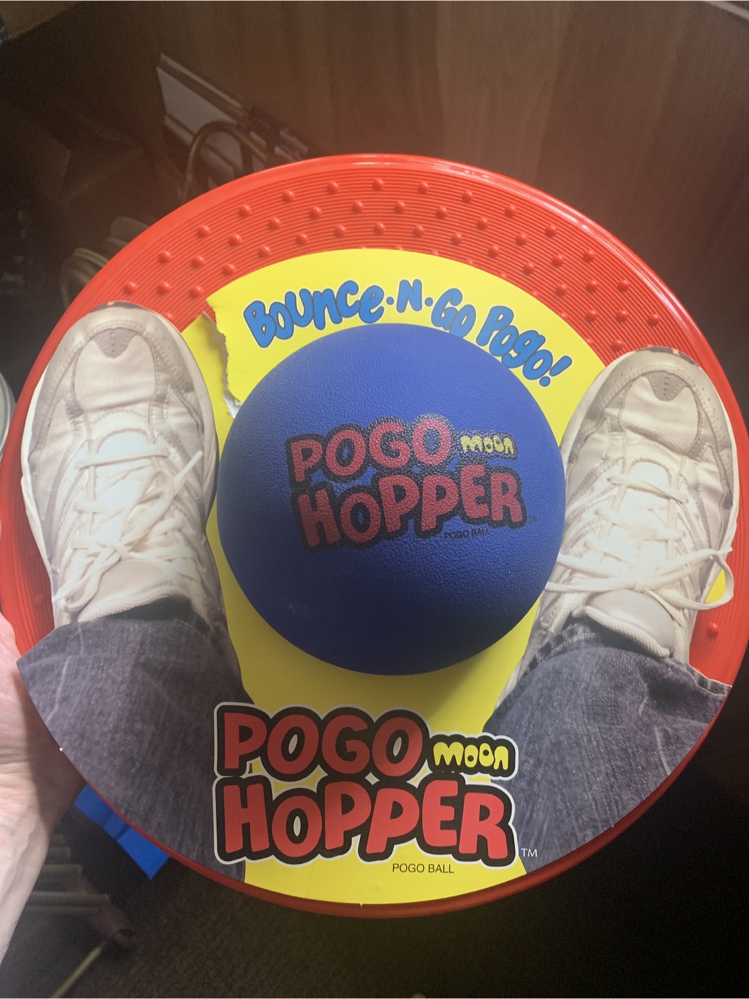 Rare Vintage Pogo Moon Hopper Pogo Ball