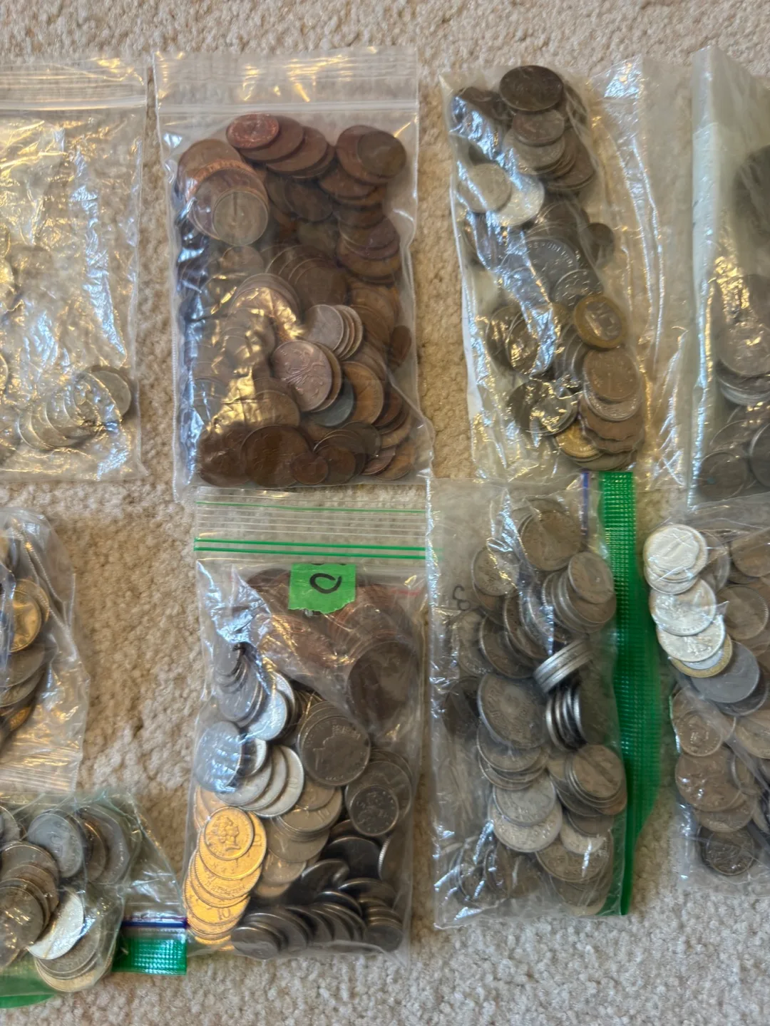 Unsorted Coins & Tokens from around the world -some vintage image indicator(3)