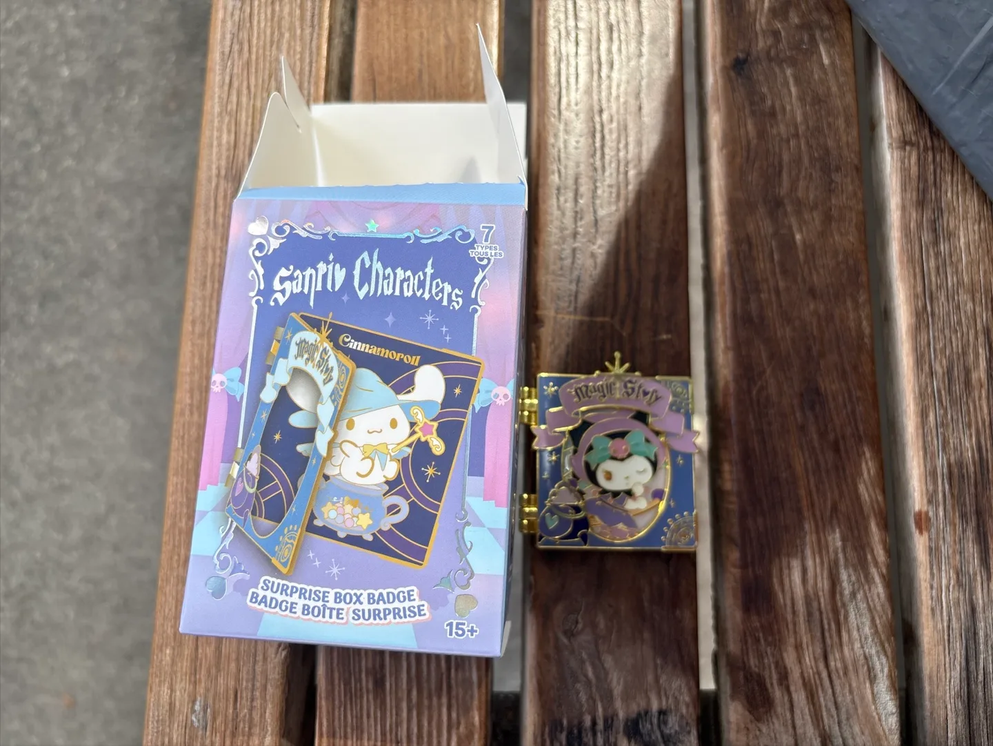 Kuromi Magic Story Surprise Box Badge thumbnail