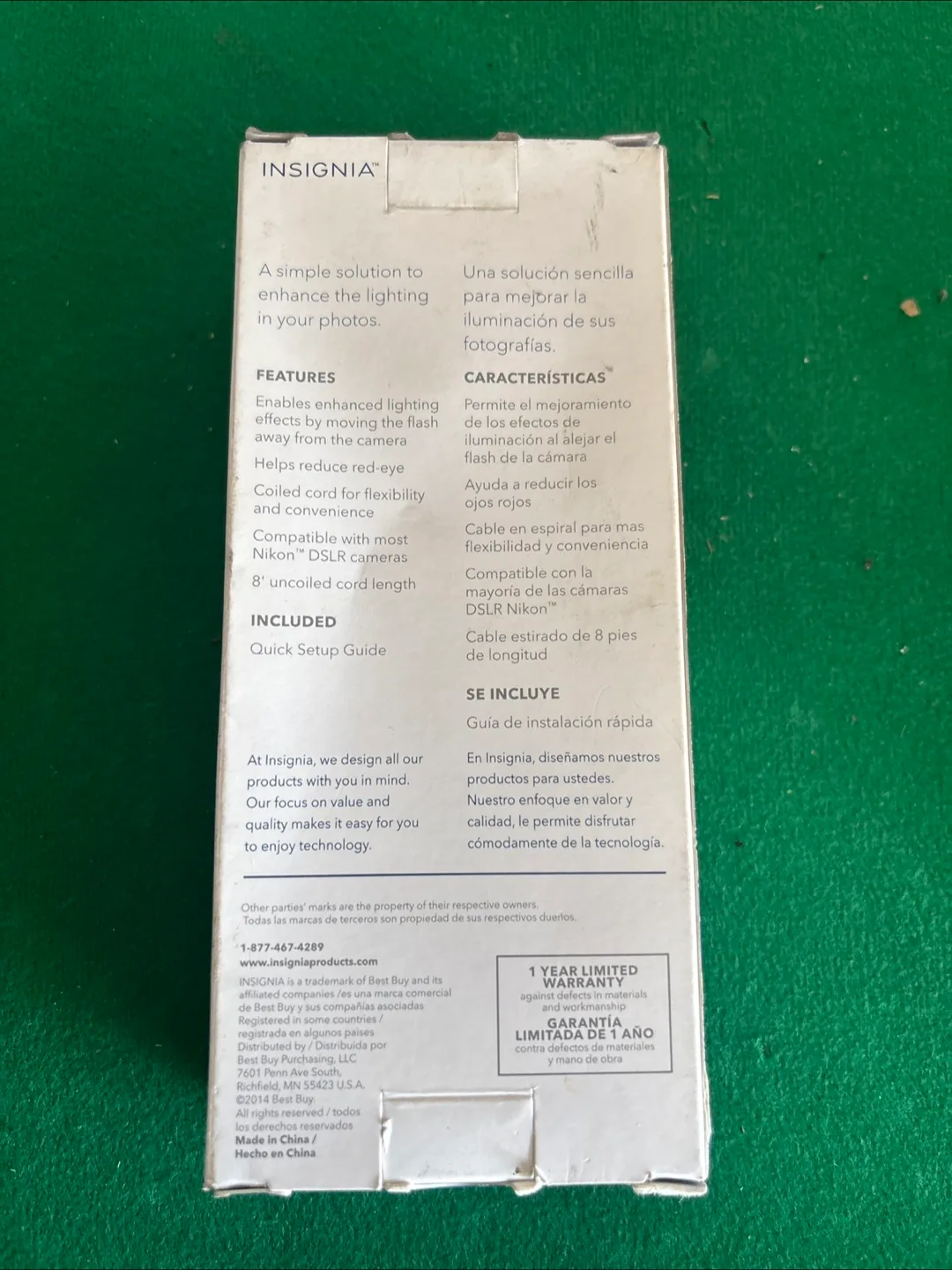 Insignia TTL Off-Camera Sync Cord For Nikon image indicator(2)