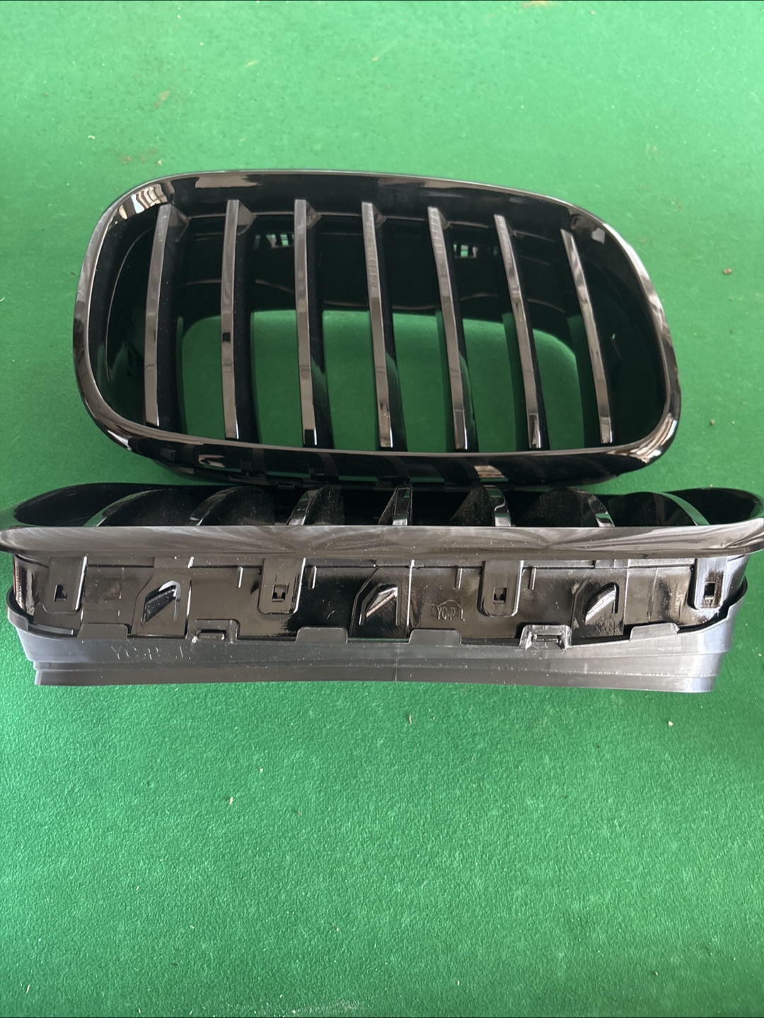 BMW Gloss Black Double Slat Kidney Grilles - photo 3