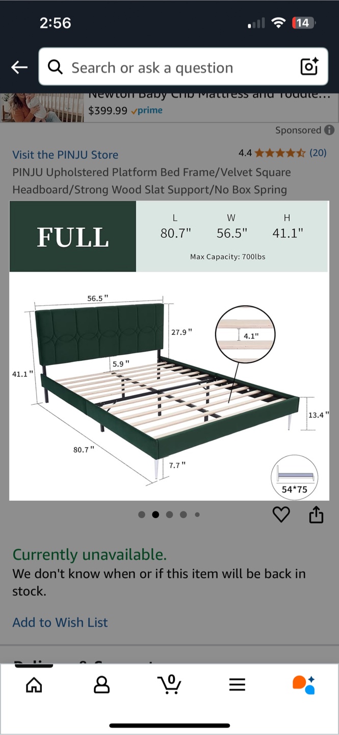 Bed Frame Queen - photo 2