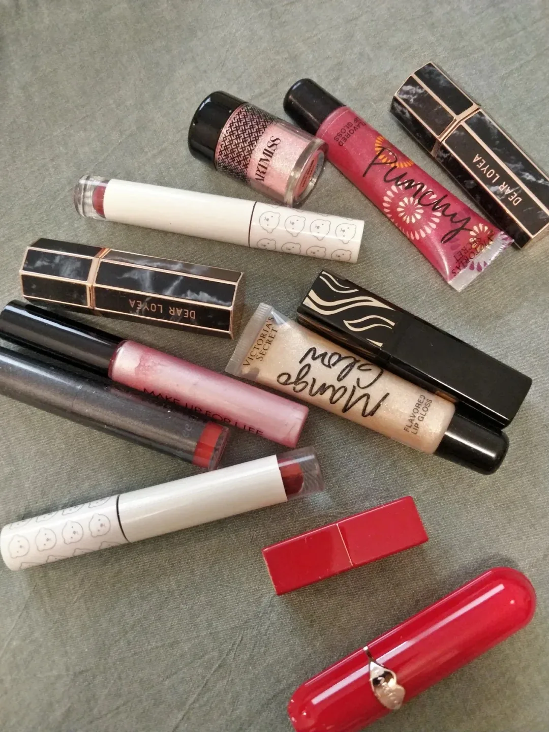 Mixed Lip Gloss Lot - Artmiss, Victoria's Secret, Dear Lovea thumbnail