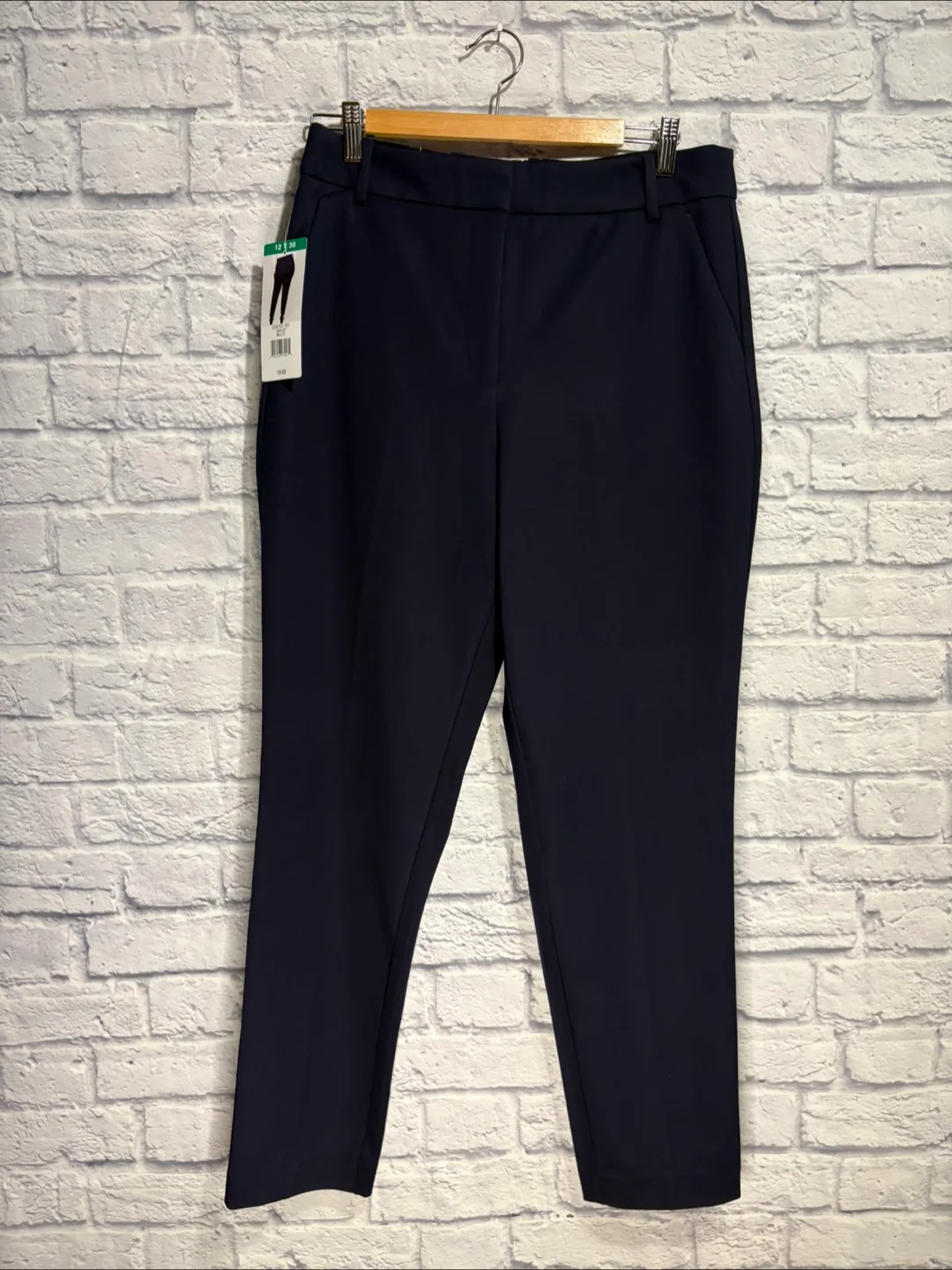 New Talbots Navy Blue Pants - Size 12x30 thumbnail