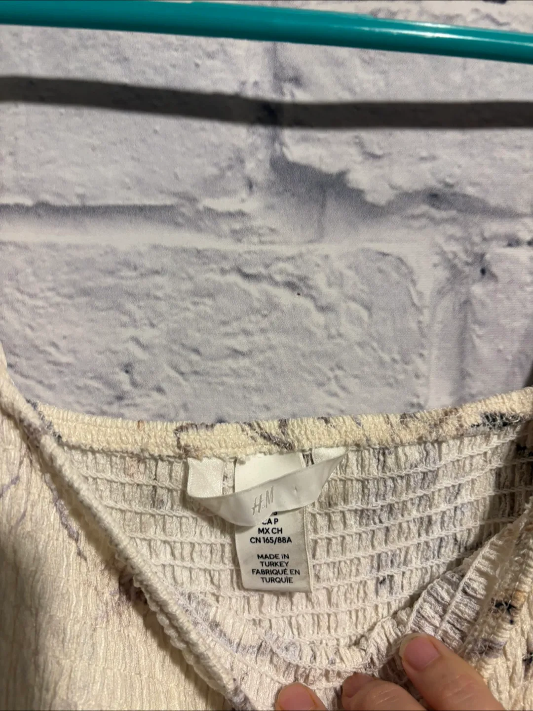 H&M Floral Puff Sleeve Dress - Size S image indicator(4)