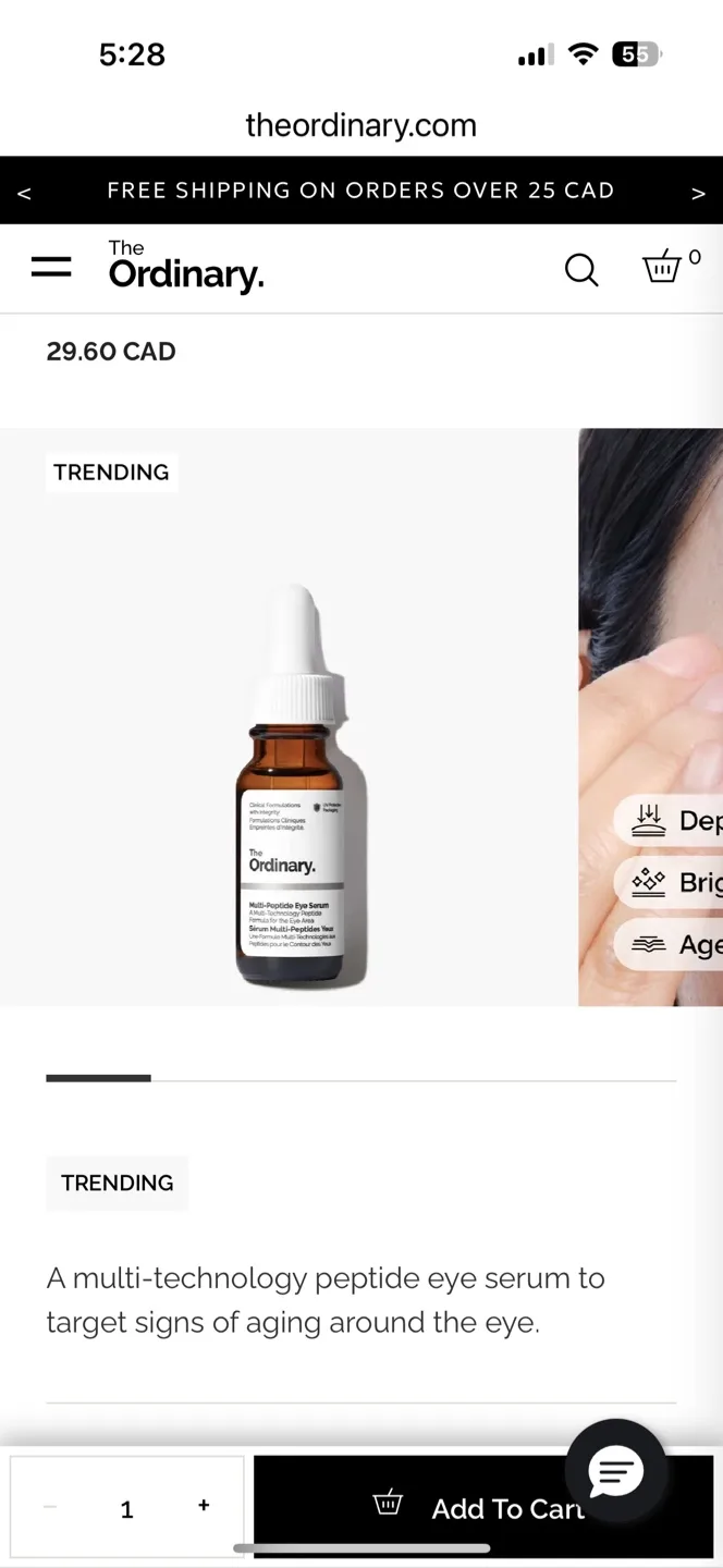 The Ordinary Multi-Peptide Eye Serum (New) thumbnail