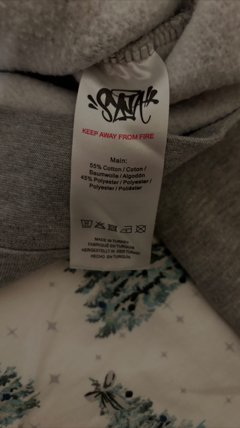 SYNA Grey Hoodie - Size S - photo 3