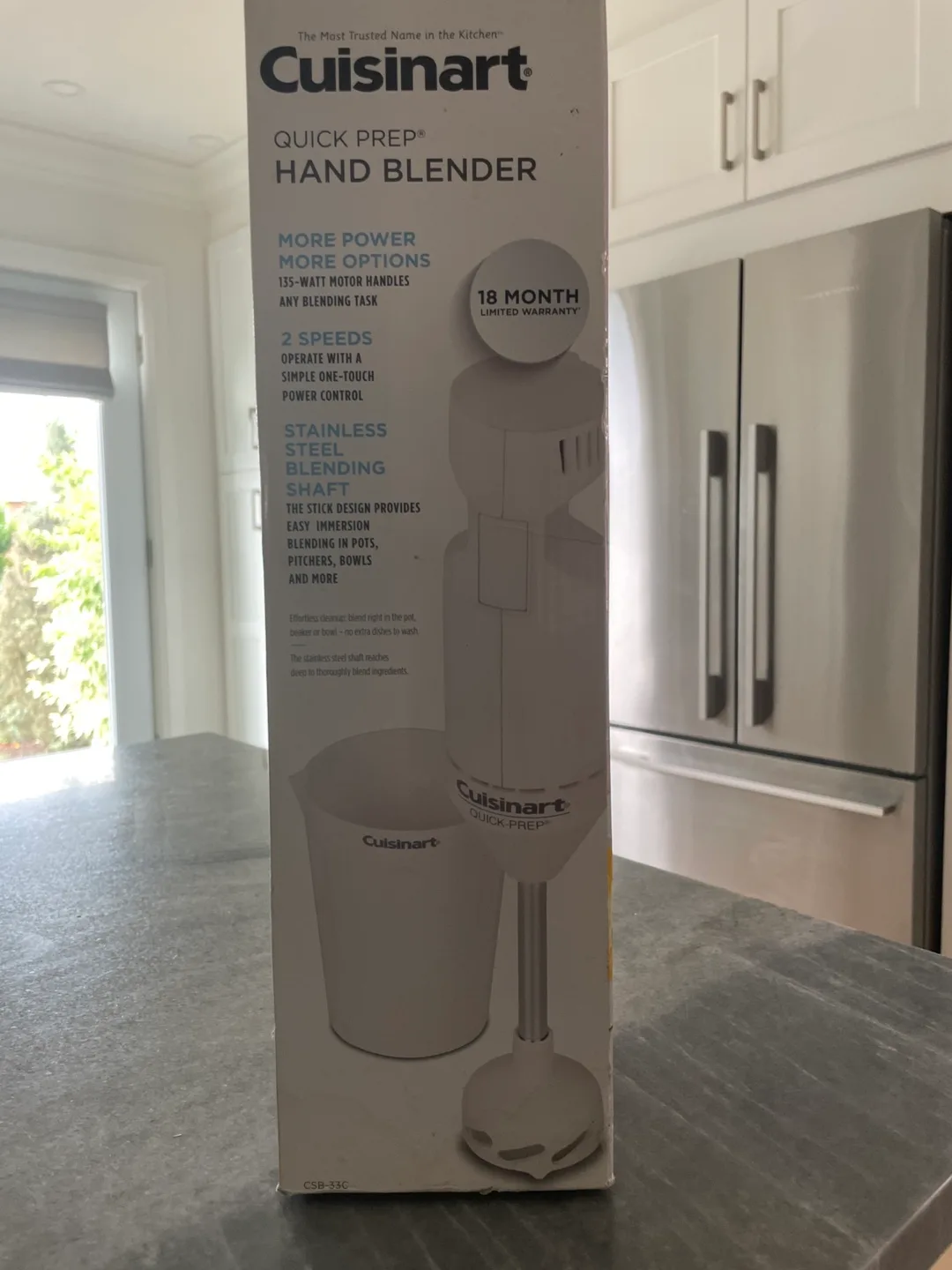 Cuisinart Quick Prep Hand Blender - New in Box! thumbnail