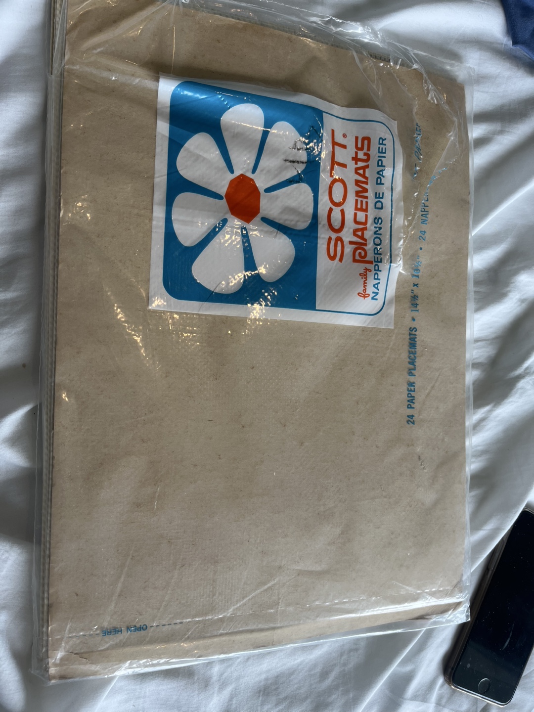 Vintage Scott's Family Placemats - New in Package - photo 3