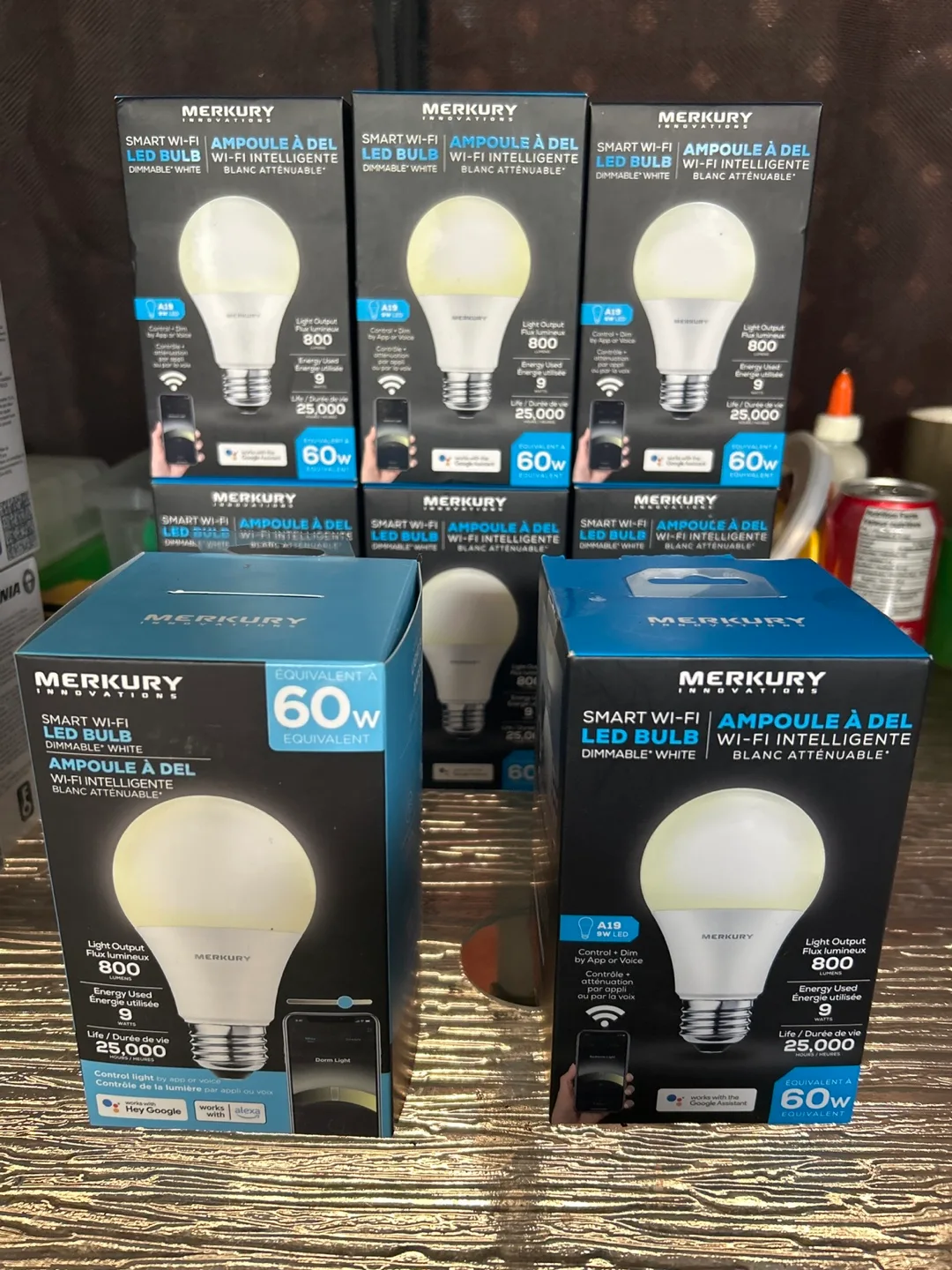 8 Smart Wi-Fi LED Bulb - Dimmable Voice Control thumbnail