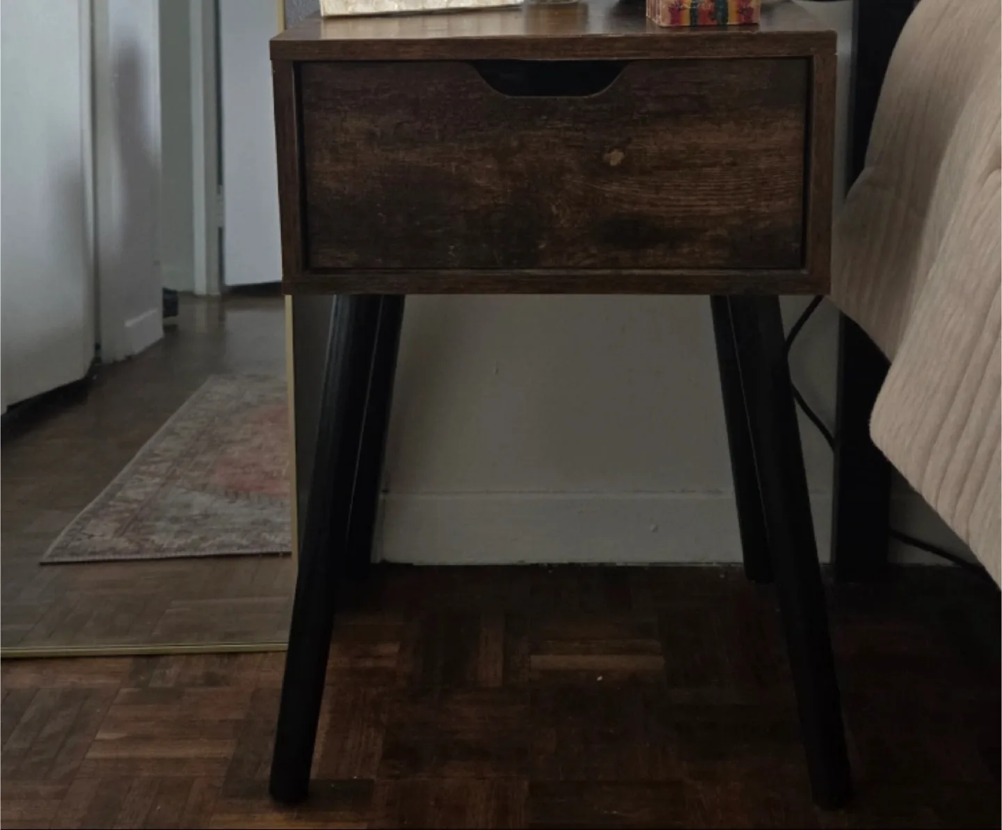 SteelSide Brown Nightstands pair image indicator(3)