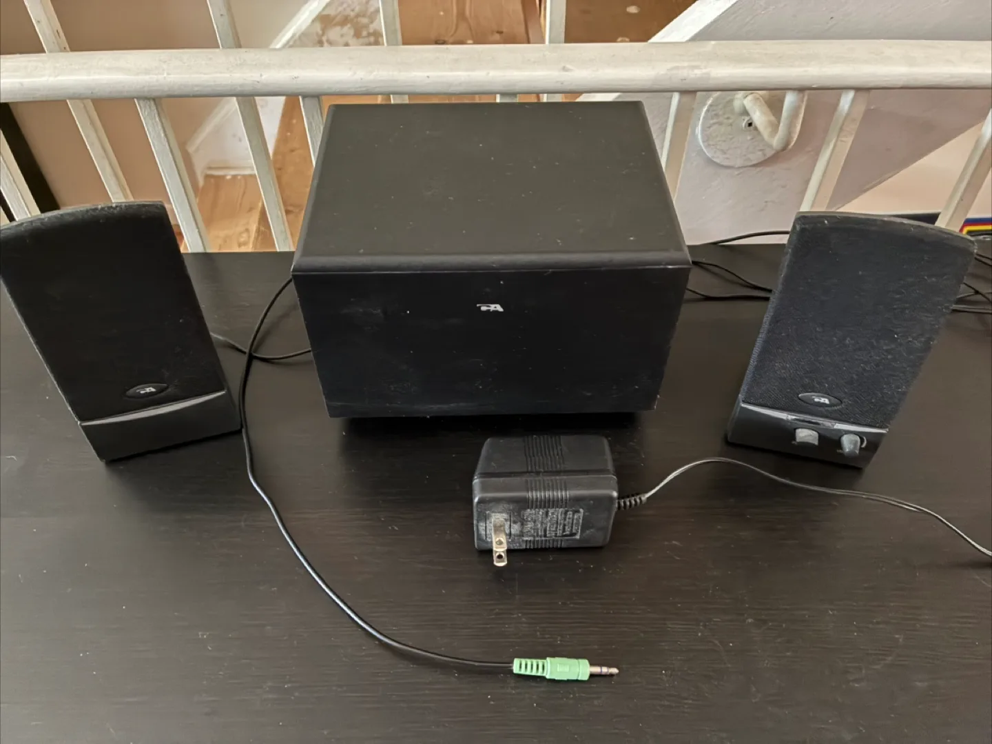 Cyber Acoustics CA-3090 Subwoofer & Speakers thumbnail