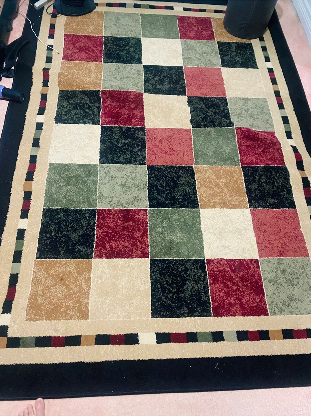 Turkish carpet / Area rug (like new) thumbnail