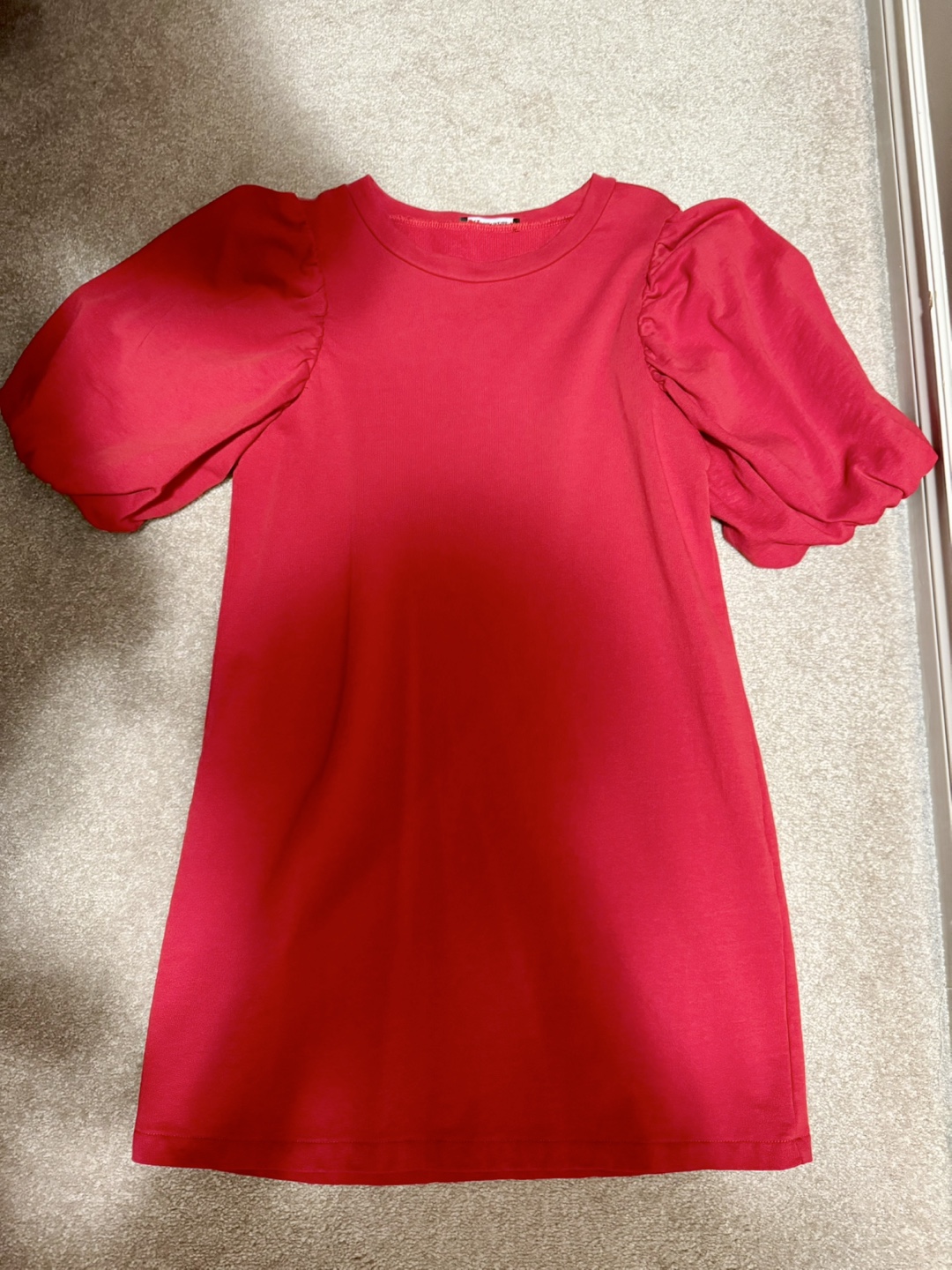 BRAND NEW - Zara Bright Red Dress - Size S