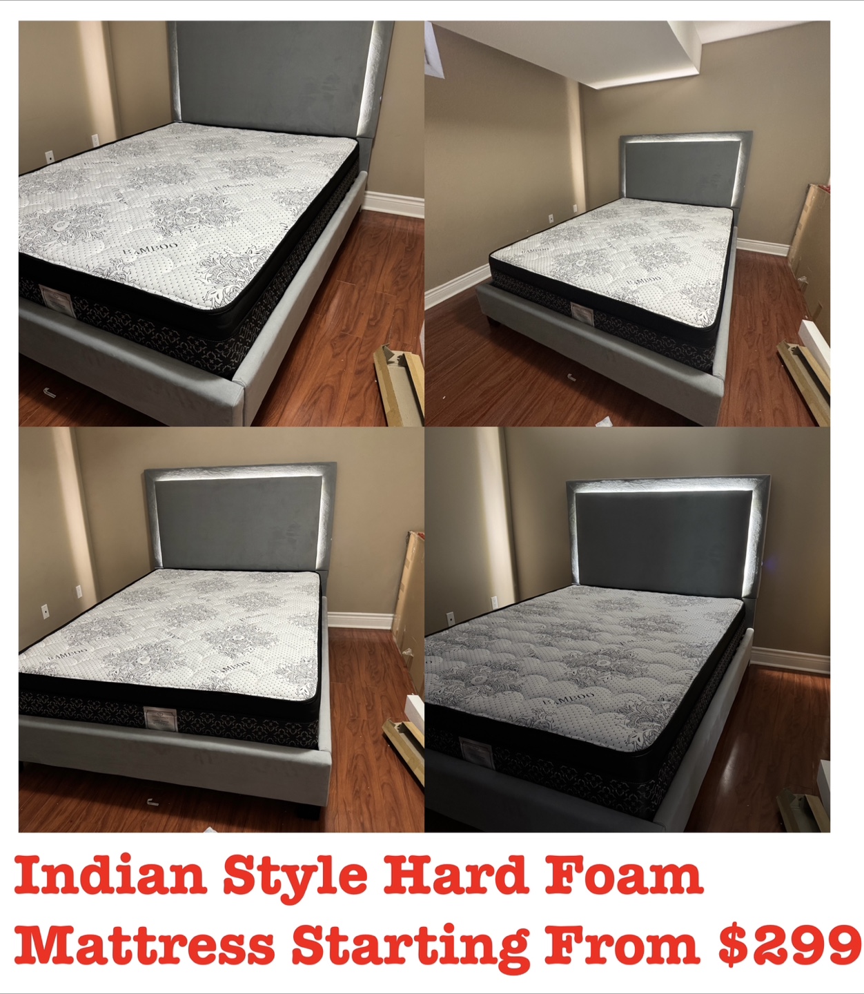Indian style Hard foam Mattress
