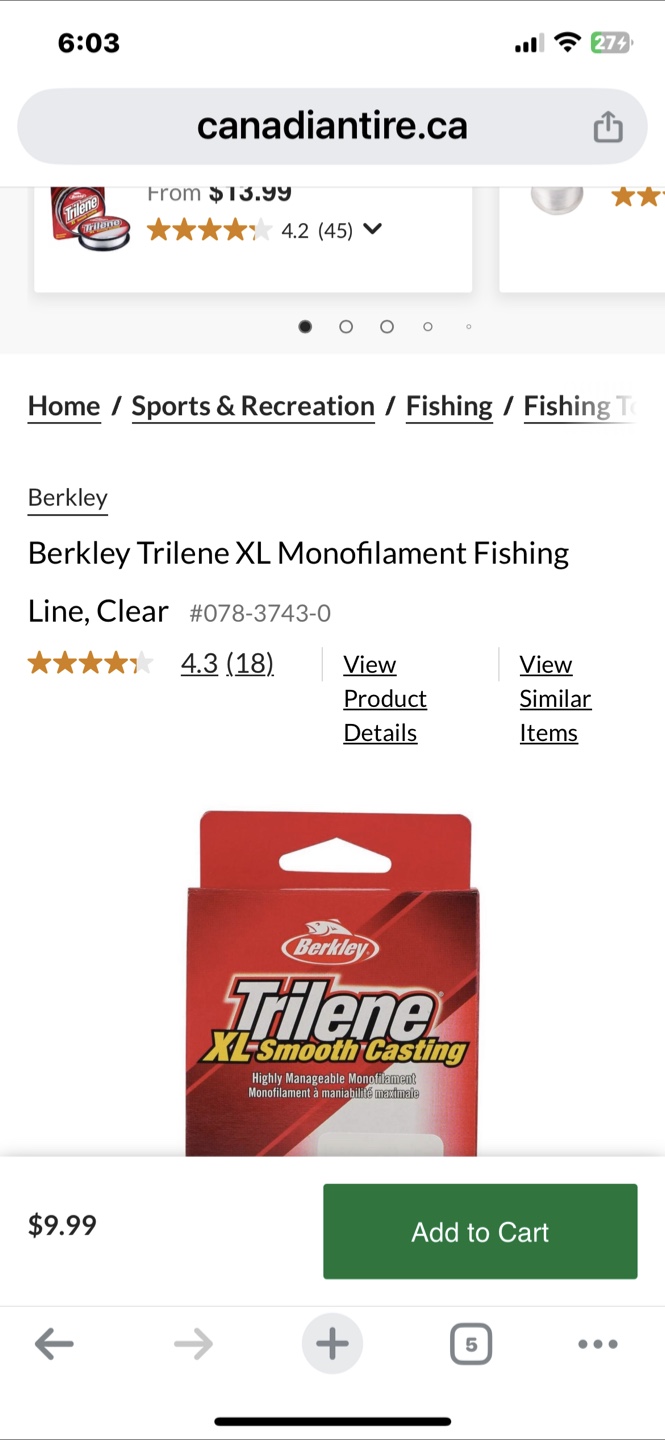Berkley Trilene & Stren Fishing Line - photo 3